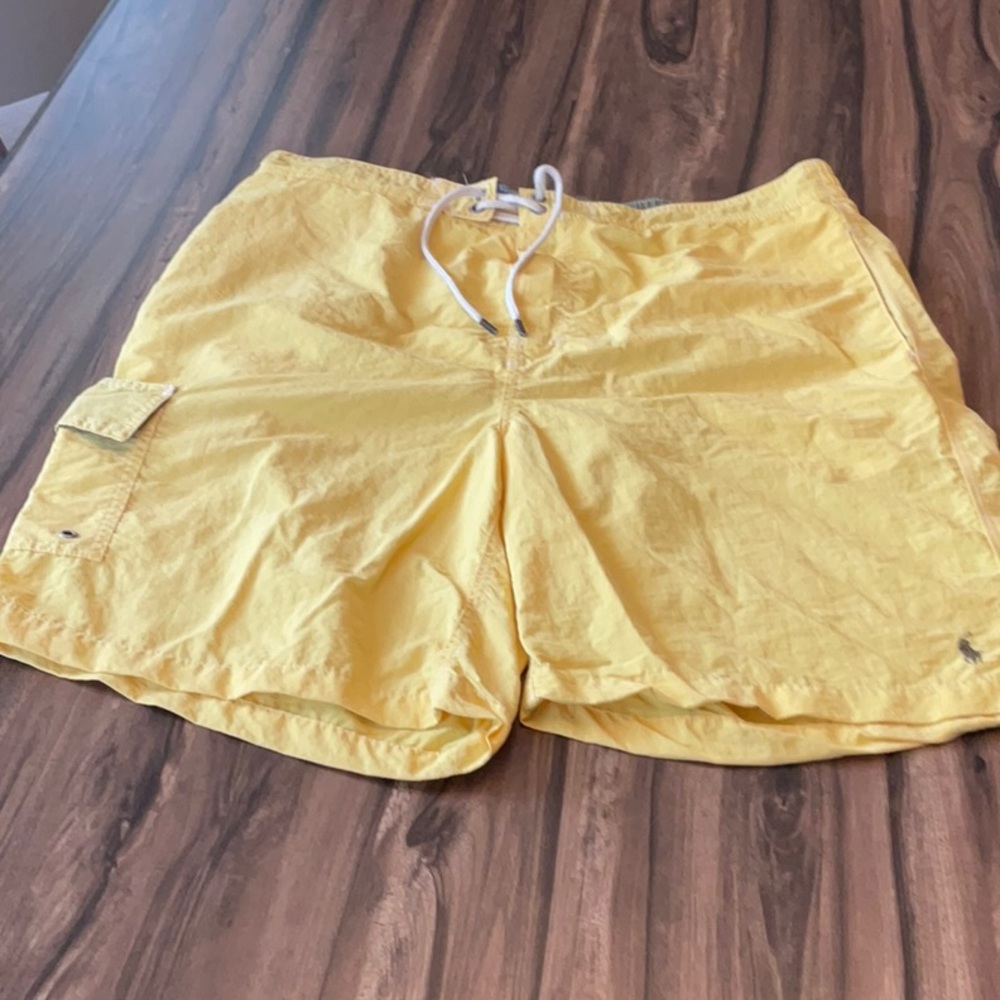 Polo Ralph Lauren Men’s L Yellow Swim Shorts